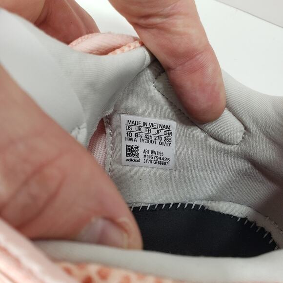 Adidas Alpha Bounce EM Women's Running Shoes, Size 10, Alpha Pink - Picture 3 of 6